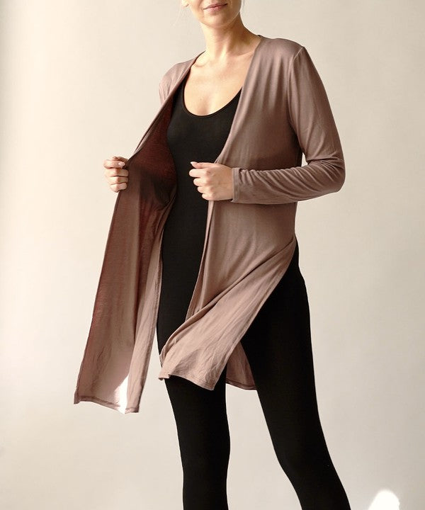 Fabina Bamboo Long Cardigan