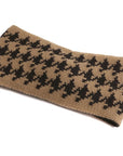 Houndstooth Bow Head Band