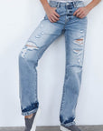 Insane Gene High Waisted Loose Straight Jeans