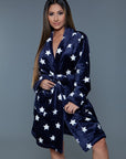 Kaylee Robe Star Print