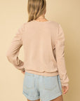 Gilli Long Sleeve Top W/ Puff