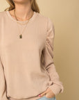 Gilli Long Sleeve Top W/ Puff