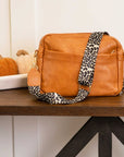 Brecklynn Crossbody Leopard Strap Handbag