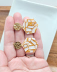 Roxy Earrings - Pumpkin Spice