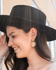 Roxy Earrings - Pumpkin Spice