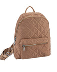 Chic Nylon Quilted Fashion Backpack