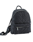 Chic Nylon Quilted Fashion Backpack