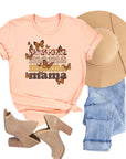 PLUS Butterfly Mama Colorful Crewneck Tee