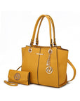 MKF Ivy Tote Handbag with Wallet Crossover by Mia