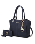 MKF Ivy Tote Handbag with Wallet Crossover by Mia