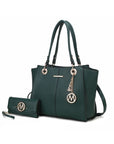 MKF Ivy Tote Handbag with Wallet Crossover by Mia