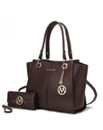 MKF Ivy Tote Handbag with Wallet Crossover by Mia