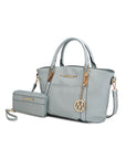 MKF Darielle Satchel Handbag with Wallet by Mia k