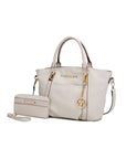 MKF Darielle Satchel Handbag with Wallet by Mia k