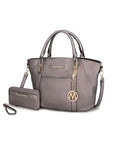 MKF Darielle Satchel Handbag with Wallet by Mia k