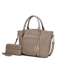 MKF Darielle Satchel Handbag with Wallet by Mia k