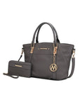 MKF Darielle Satchel Handbag with Wallet by Mia k