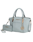 MKF Darielle Satchel Handbag with Wallet by Mia k