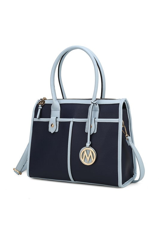 MKF Livia Satchel Handbag Crossover Women by Mia k