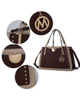 MKF Aubrey Satchel Handbag Crossover by Mia k