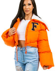 Women's Fashion Puffer Fuzzy Teddy Jacket