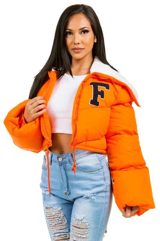 Women&#39;s Fashion Puffer Fuzzy Teddy Jacket