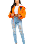 Women's Fashion Puffer Fuzzy Teddy Jacket