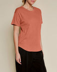 Fabina Cotton Slub Her Classic T-shirt