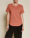 Fabina Cotton Slub Her Classic T-shirt