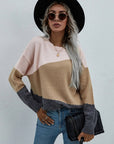 Women's Long Sleeve Round Neck Sweater