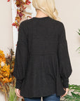 Soft Knit Babydoll Tunic