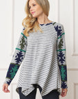 Tribal Sleeve Handkerchief Tunic