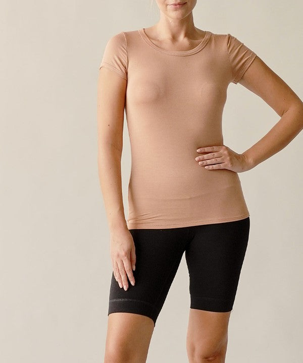 Fabina Bamboo Crewneck Top