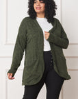 Solid Drape Pocket Cardigan