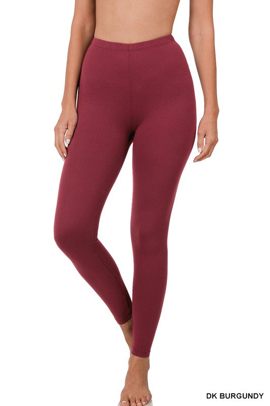 Buy Snug-Fit Ankle-Length Activewear Tights in Maroon Online India, Best  Prices, COD - Clovia - AB0024P09