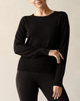 Fabina Bamboo Sweater Crew Neck Top