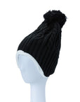 Cable Knit Ear Covering Beanie