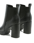 Sonia Block Heeled Boots