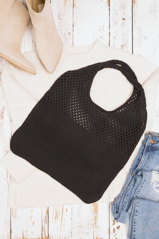 Soft Knit Hobo Bag - Online Only