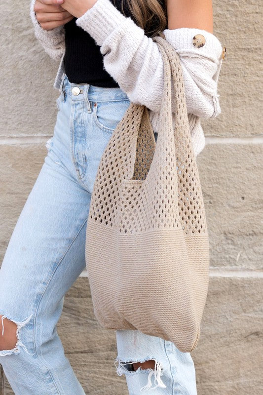 Soft Knit Hobo Bag - Online Only