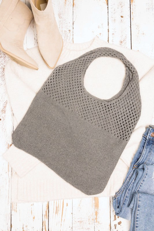 Soft Knit Hobo Bag - Online Only