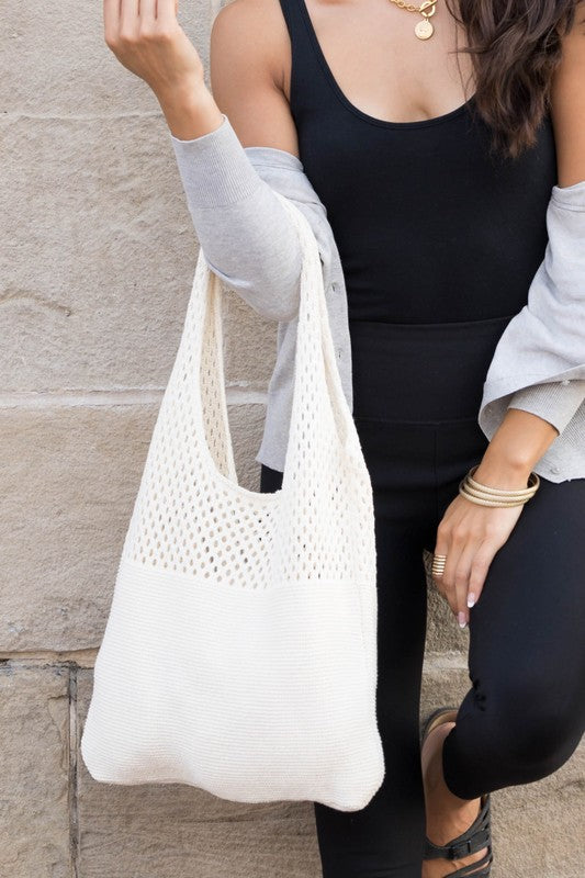 Soft Knit Hobo Bag - Online Only