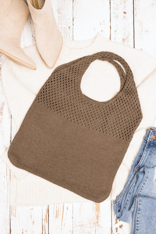 Soft Knit Hobo Bag - Online Only