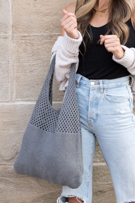 Soft Knit Hobo Bag - Online Only