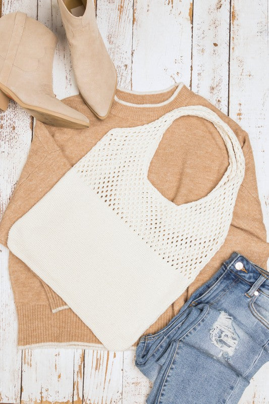 Soft Knit Hobo Bag - Online Only