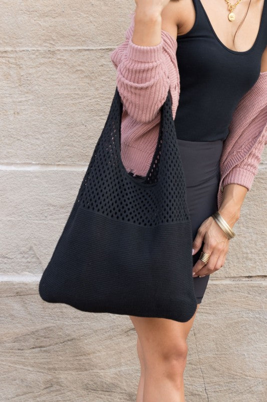 Soft Knit Hobo Bag - Online Only