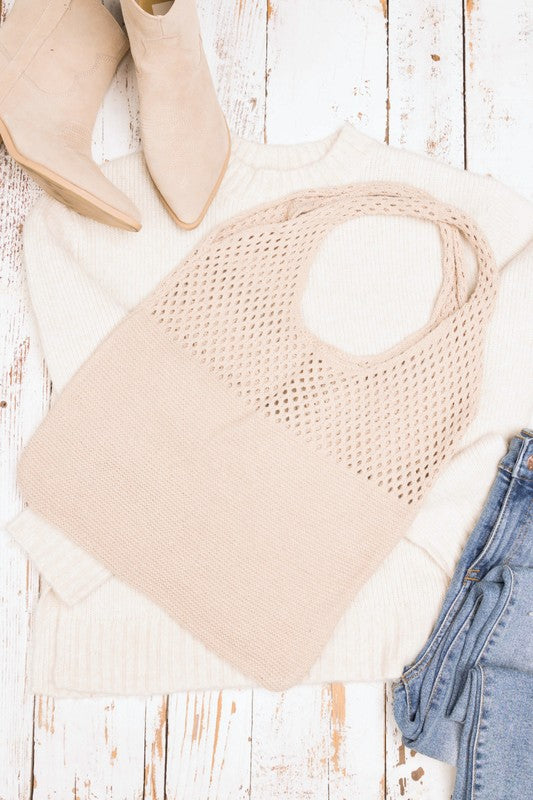 Soft Knit Hobo Bag - Online Only