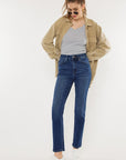 Kan Can USA High Rise Slim Straight Jeans