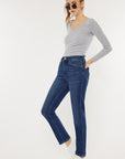 Kan Can USA High Rise Slim Straight Jeans