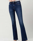 VERVET by Flying Monkey High Rise Slim Bootcut Jeans